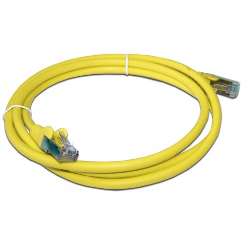 

Кабель патч-корд F/UTP 6 кат. 1,5м. Lanmaster LAN-PC45/S6-1.5-YL RJ45 - RJ45, 4 пары, желтый, LSZH, LAN-PC45/S6-1.5-YL