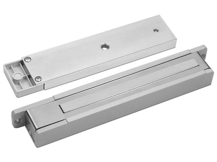 

Замок ALer AL-300-24V Premium серый, сила удержания 300 кг, 24 В/0,18 А, датчик Холла, геркон, индикация, AL-300-24V Premium