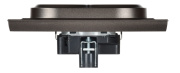 фото Розетка двухместная с заземлением в сборе  IEK BR-R21-16-K45-F