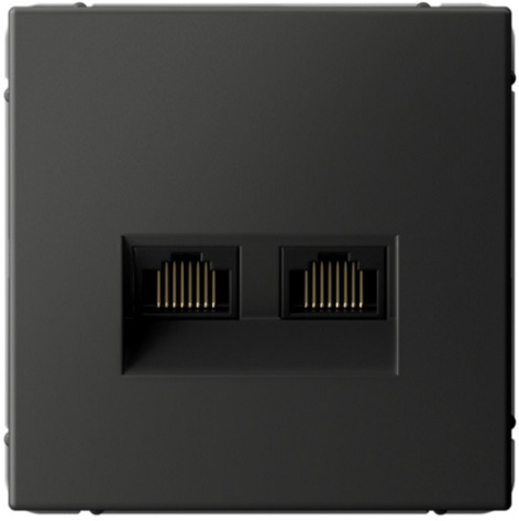 Изображение товара Двойная розетка компьютерная Systeme Electric GAL001488 RJ45