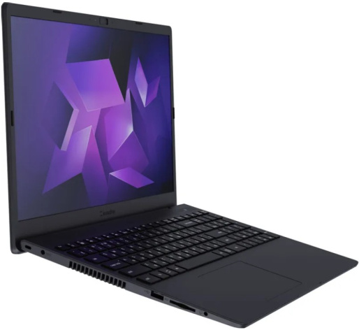 фото Ноутбук KVADRA Nau LE15T.12.122.000 15.6" (Intel Core i7, 16Гб DDR4, SSD 512 Гб, UHD Graphics, Без ОС) Графитовый [Y22L01CAS118R_BFEA0C]