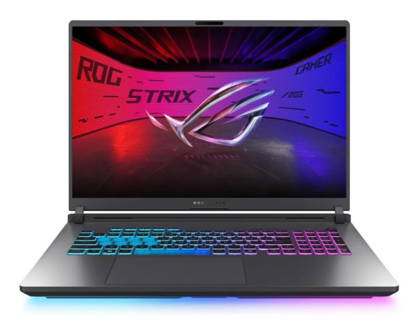 фото Ноутбук ASUS ROG Strix G18 G815LP-TT192 18" (Intel Core Ultra 9, 32Гб DDR5, SSD 1 Тб, GeForce RTX 5070, Без ОС) Серый [90NR0LK1-M009M0]