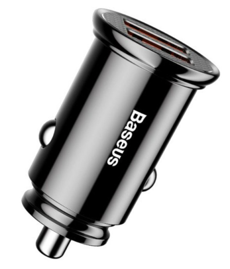 Изображение товара Зарядное устройство автомобильное Baseus CCALL-YD01 Dual QC 12-24 В