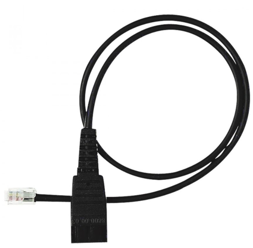 

Переходник Jabra 8800-00-37 QD на RJ10, прямой, 50 см для Lucent Callmaster V, VI, Cisco 79xx and PLX A22, 8800-00-37