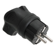 фото Вилка IEK PKR01-U-016-2-K02