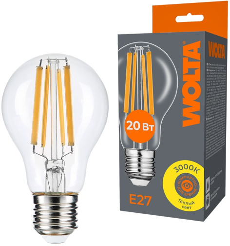 фото Лампа светодиодная WOLTA WF-A60-20W3KE27 в Перми