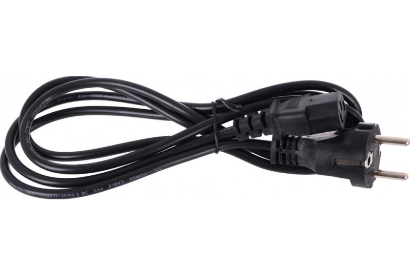 

Кабель Telecom TP021-C13/SHM-1.8-BK компьютер - розетка 220V 1.8м (Европейский стандарт), TP021-C13/SHM-1.8-BK