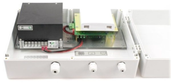 Изображение товара Медиа-конвертер OSNOVO OMC-1000-11BX-W на DIN-рейку