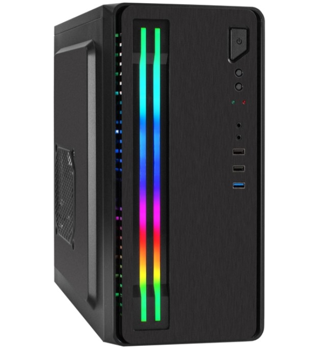 

Корпус mATX Exegate mEVO-7805 EX296386RUS черный, БП 500W, USB 3.2, 2*USB 2.0, audio, mEVO-7805