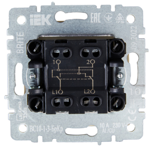фото Переключатель перекрестный  IEK BR-V13-0-10-K10 в Уфе