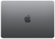 фото Ноутбук  Apple MacBook Air 13 (2024) в Перми 13 ", M, 8 Гб RAM, 256 Гб SSD, M3 8-core GPU, Серый космос