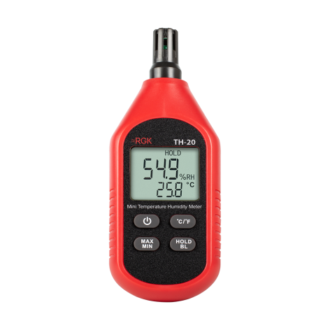 Изображение товара Цифровой термогигрометр RGK TH-20 для контроля условий хранения и труда