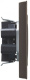 фото Розетка двухместная без заземления в сборе IEK BR-R23-10-K45-F в Санкт-Петербургe