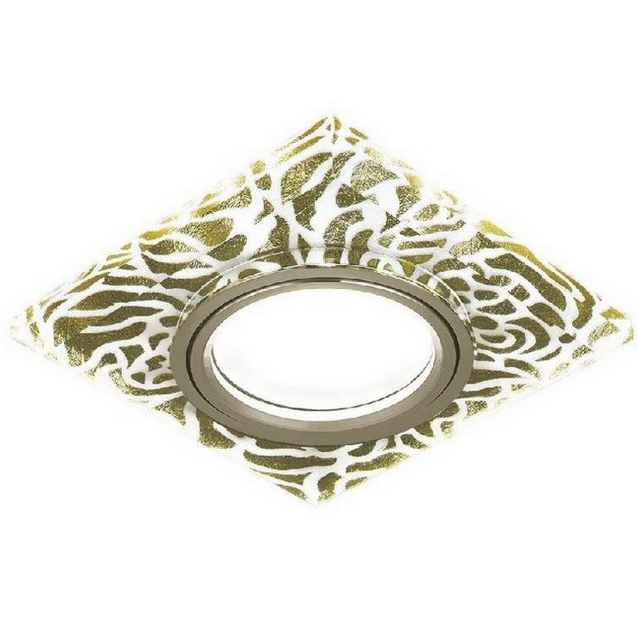 

Светильник Gauss BL063 Backlight квадрат. золотой узор/золото, Gu5.3, LED 2700K 1/40, BL063