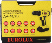 фото Дрель Eurolux ДА-18/2Li