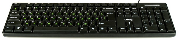 фото Клавиатура Dialog KS-030U black USB в Краснодаре