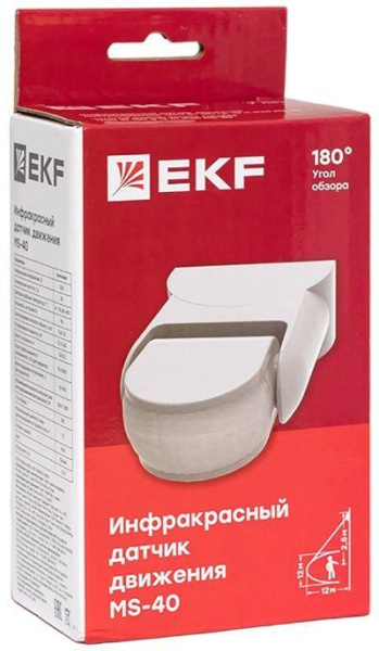 фото Датчик движения инфракрасный EKF dd-ms-40 в Перми