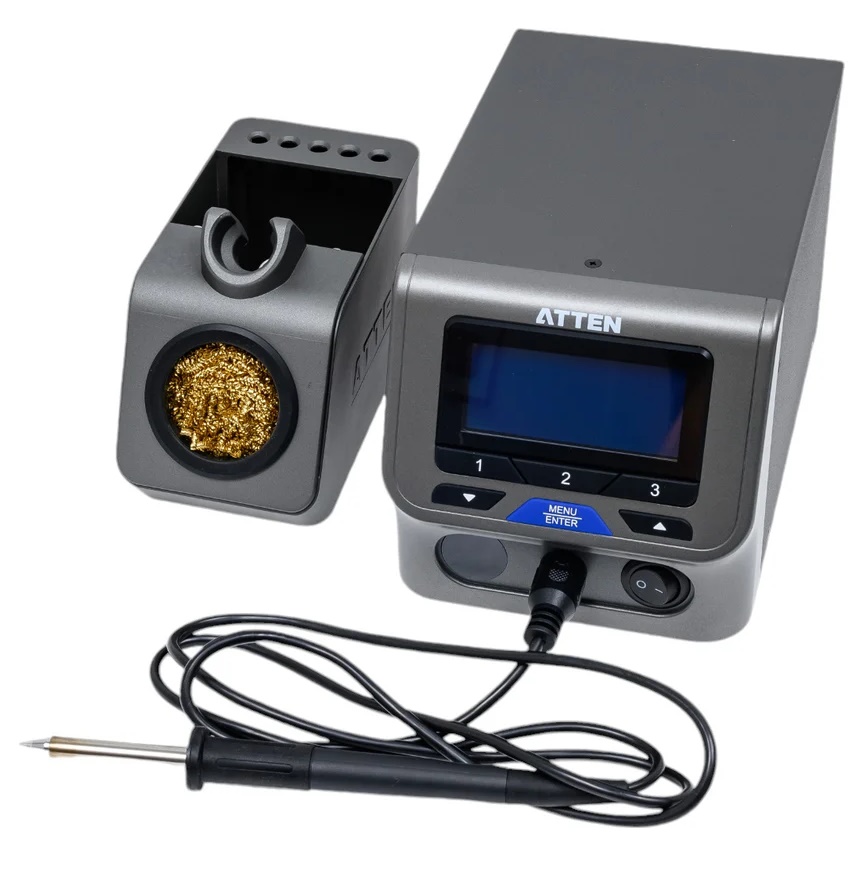 

Паяльная станция Atten ST-1203D 230В, 120 Вт, жало типа T120, RS485, ST-1203D