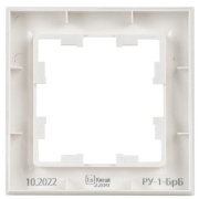 фото Рамка одинарная IEK BR-M12-12-K01
