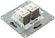 фото Розетка компьютерная двойная EKF UP1-SOM-2RJ45-5