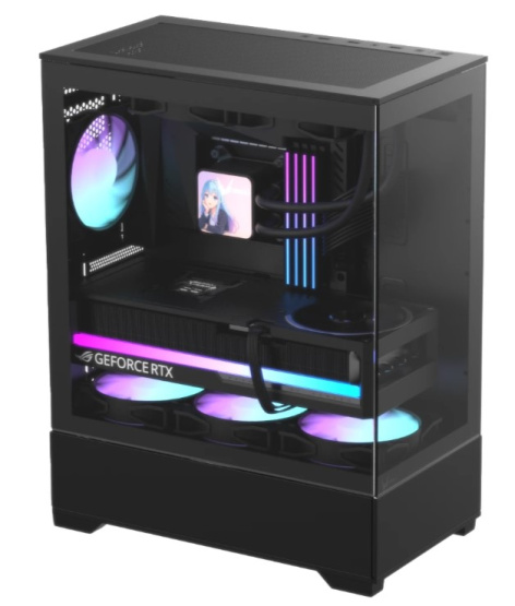 фото Корпус ATX Formula V CRYSTAL Z1 V2 B