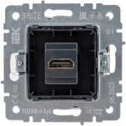 фото Розетка HDMI IEK BR-H10-K01