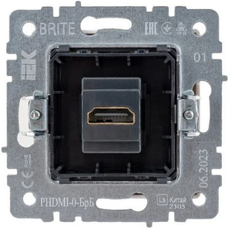 фото Розетка HDMI  IEK BR-H10-K01 в Челябинске