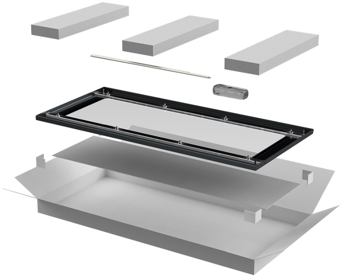

Дверь ITK LN05-28U8X-DR LINEA N стеклянная 800мм шкафа 28U, черный, LN05-28U8X-DR