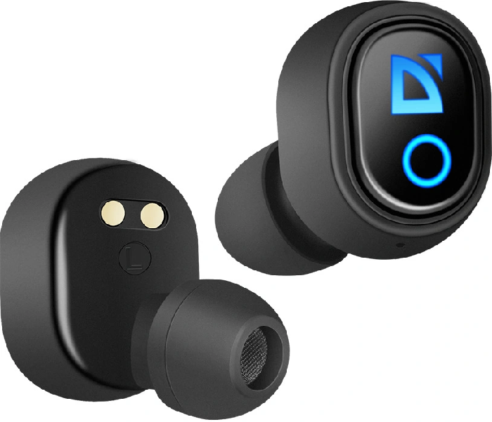 

Гарнитура Bluetooth Defender TWINS 639 63639 black, TWINS 639