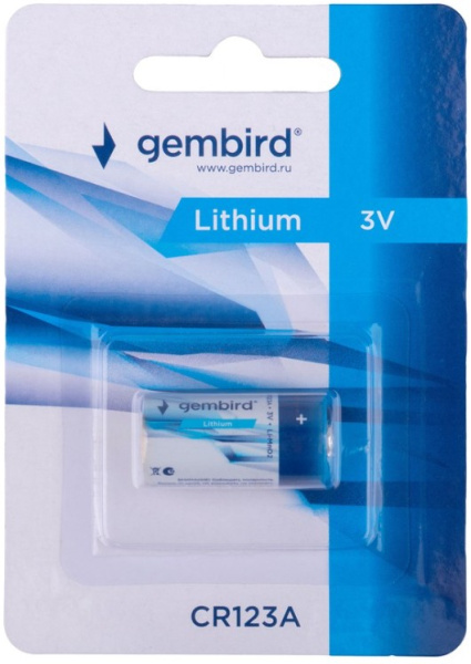 фото Батарейка Gembird GB-CR123A-1B
