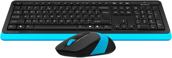 фото Клавиатура и мышь Wireless A4Tech FG1010 BLUE в Уфе