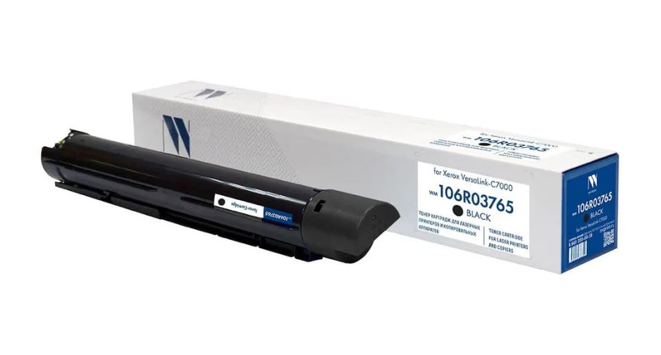 

Картридж NVP NV-106R03765BK black для Xerox VersaLink-C7000 (10700k), NV-106R03765BK