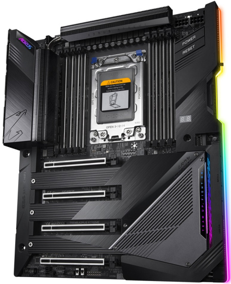 фото Материнская плата XL-ATX GIGABYTE TRX40 AORUS XTREME