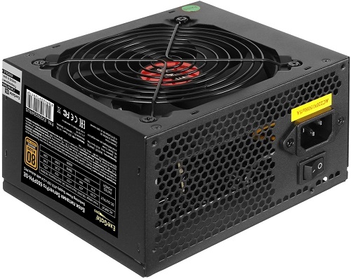 

Блок питания ATX Exegate EX292204RUS 600PPH-SE, 600W, for 3U+ cases, APFC, 80 PLUS Bronze, 120mm fan, EX292204RUS