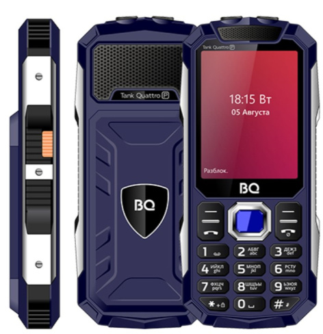 фото Мобильный телефон  BQ 2817 Tank Quattro Power Blue в Уфе