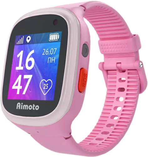 Изображение товара Детские умные часы KNOPKA Aimoto Start 2 с функцией телефона и GPS
