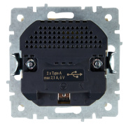 фото Розетка с заземлением IEK BR-R14-16-U21-D21-K10