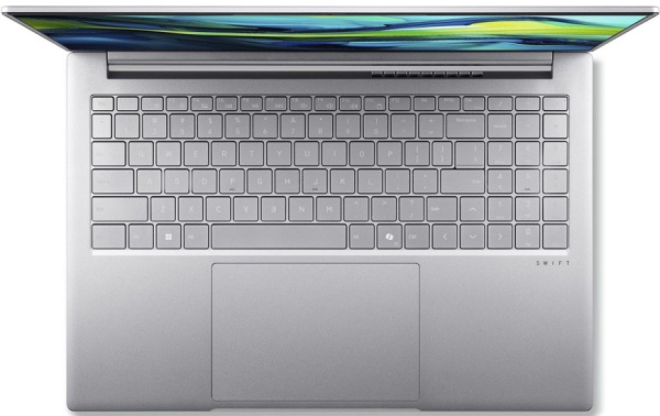 фото Ноутбук  Acer SFL16-51M-54BL в Омске 16 ", Core Ultra 5, 16 Гб RAM, 512 Гб SSD, Arc graphics, Серебристый