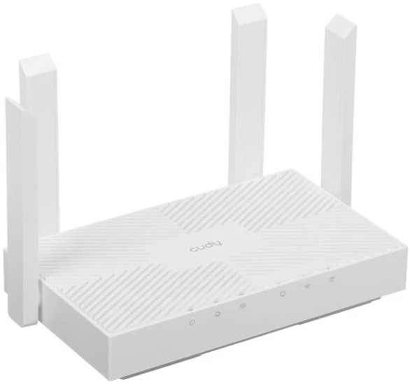 

Роутер Cudy WR1300E AC1200 Gigabit Dual Band Wi-Fi, Chipset MediaTek, 3 × 10/100/1000Mbps RJ45 Ports, 4 x 5dBi fixed antennas, WiFi/AP/ Repeater/WISP, WR1300E