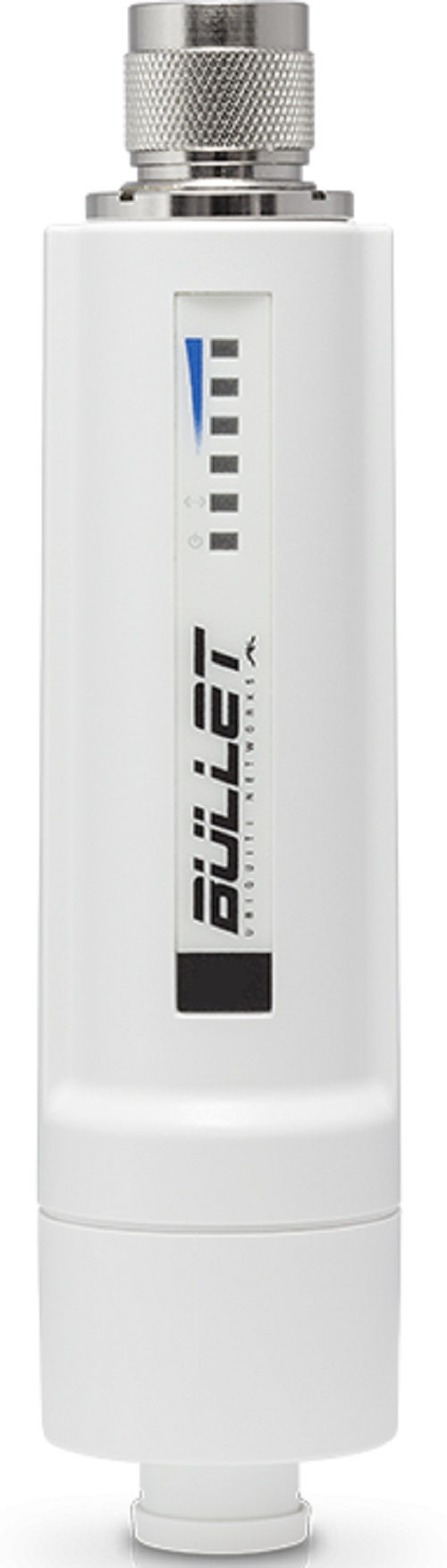 Точка доступа Ubiquiti Bullet AC Wi-Fi 802.11a/b/g/n/ac, 2.4/5 ГГц, PoE-адаптер 1 Гбит 24В 0.5А в комплект не входит