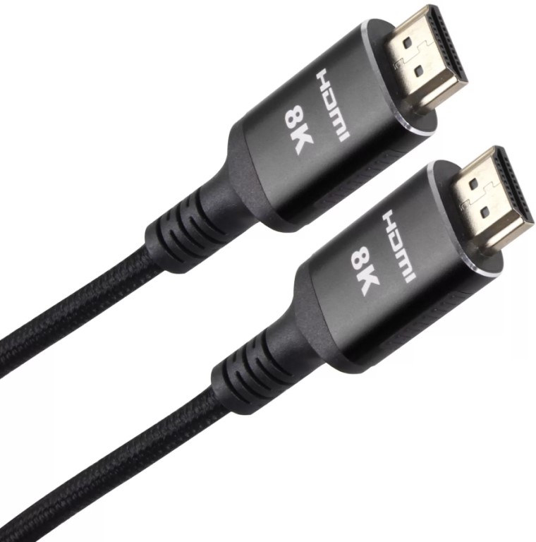 

Кабель интерфейсный HDMI-HDMI VCOM ACG859B-3.0 19M/M,ver. 2.1 8KX60Hz (Econom) оплетка 3m iOpen, ACG859B-3.0