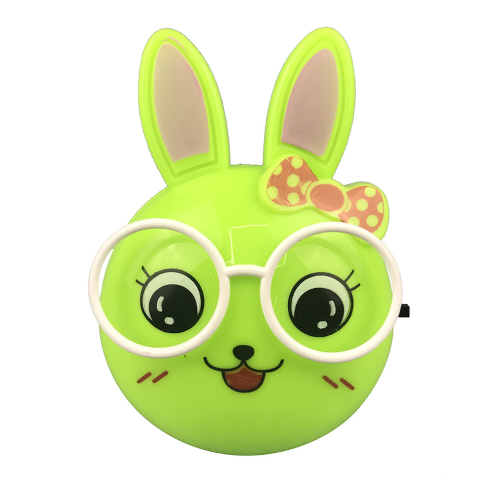 

Светильник Camelion™ NL-241 светодиодный ночник, с выключателем, 220В, ''Зайцы очкарики'', NL-241