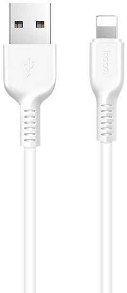 

Кабель Hoco X20 6957531068815 USB 2.0, AM/Lightning M, белый, 1м, X20