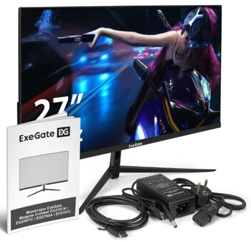 фото Монитор 27" Exegate Combat EF2707C в Уфе