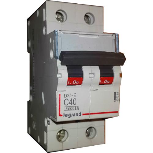 

Автоматический выключатель Legrand 407280 DX3-E двухполюсный, 2P 32А (С) 6000/6kA, 407280