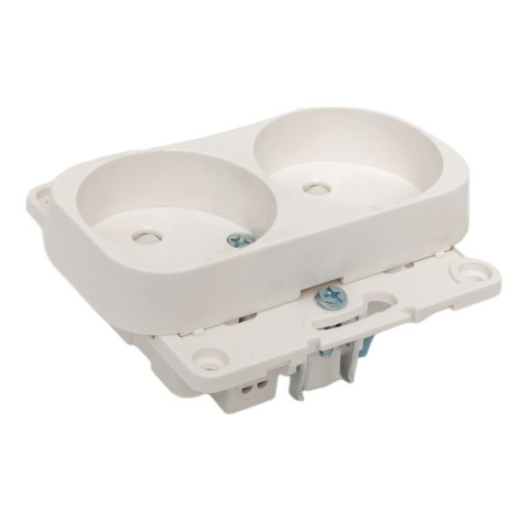 фото Розетка двухместная без заземления  EKF EYR10-102-10 в Самаре