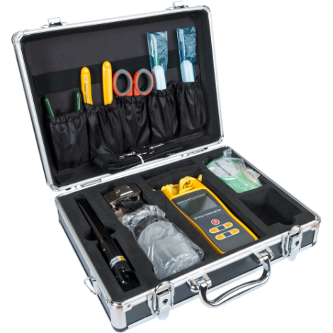 Изображение товара Набор инструментов для оптоволоконных кабелей Lanmaster LAN-NT-TK/FIBER-2