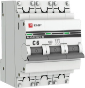 фото Автоматический выключатель EKF mcb4763-3-06C-pro