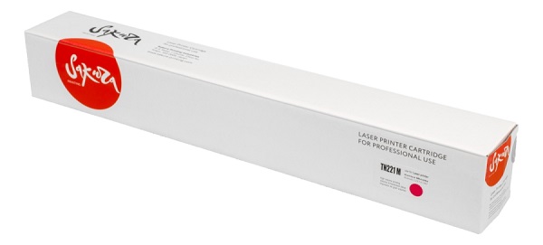 

Тонер Sakura SAKMTN-221M (A8K3350) для Konica Minolta, пурпурный, 21000 к., SAKMTN-221M