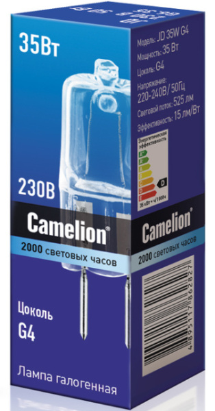фото Лампа галогенная Camelion JD 35W G4 в Самаре